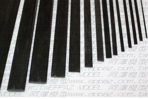 1.25mm*3.5mm*120cm玻璃纖維扁條(黑色)